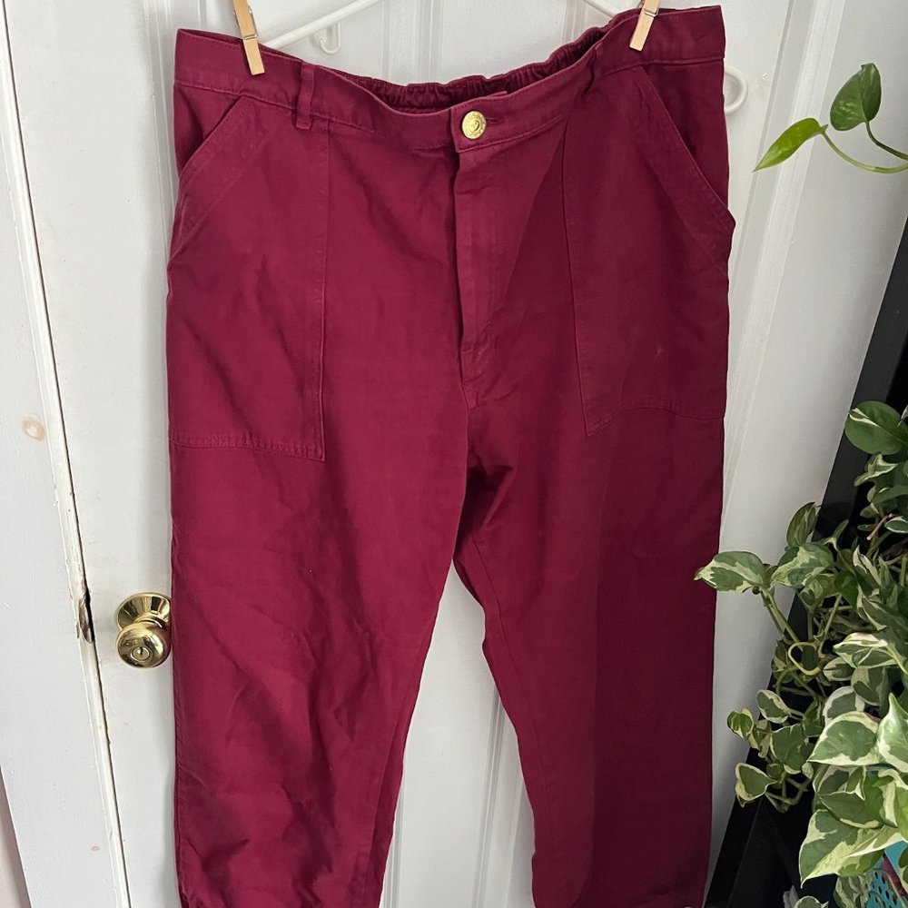 Big Bud Press Work Pants, Cranberry, XL